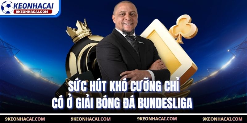 Sức hút khó cưỡng chỉ có ở giải bóng đá Bundesliga 