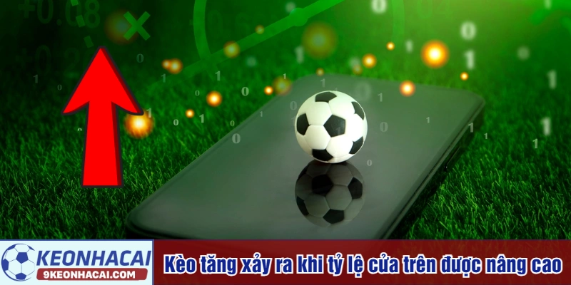 Kèo tăng xảy ra khi tỷ lệ cửa trên được nâng cao